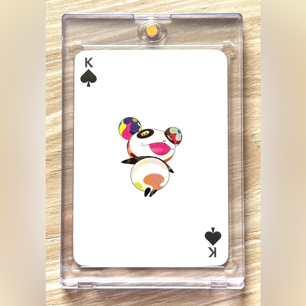 Louis Vuitton Takashi X Murakami King of Spades‎ Playing Card